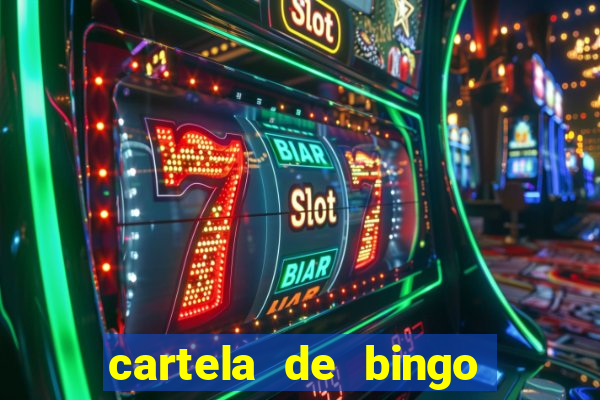 cartela de bingo 75 para imprimir